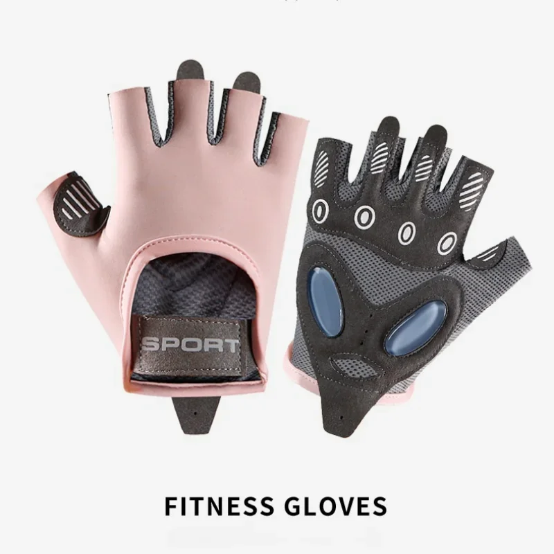 1 Pair Gym Body Building Training Fitness Gloves Sports Weight Lifting Exercise Slip-Resistant Gloves for Women Men Yoga Gloves - Image 28