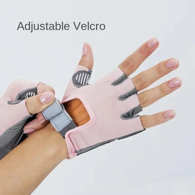 1 Pair Gym Body Building Training Fitness Gloves Sports Weight Lifting Exercise Slip-Resistant Gloves for Women Men Yoga Gloves - Image 3