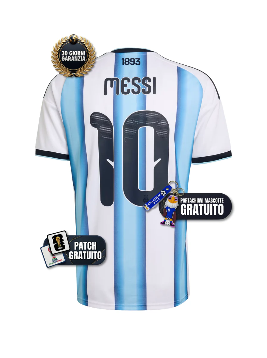 #10 MESSI Maglia Home 2026