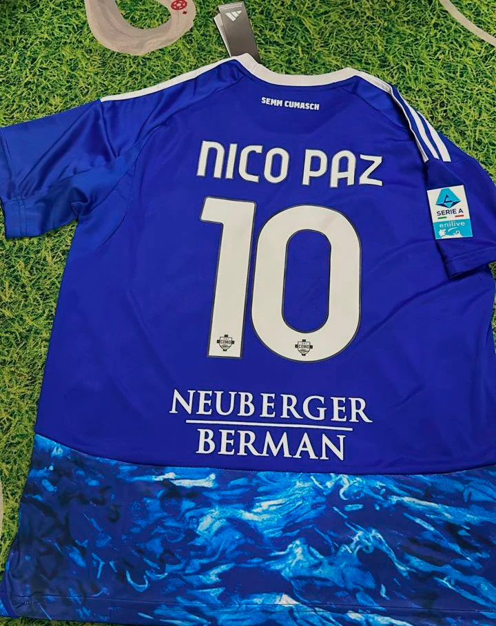 #10 NICO PAZ Maglia Home 25/26 - Image 3