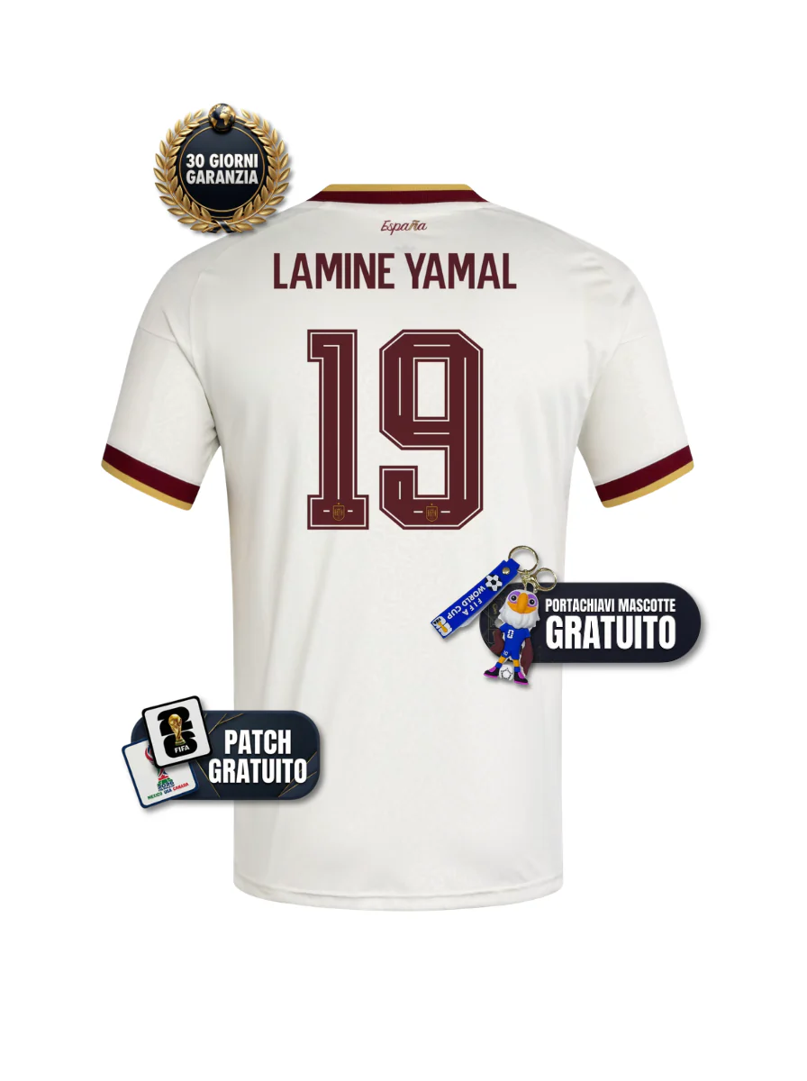 #19 YAMAL Maglia Away 2026