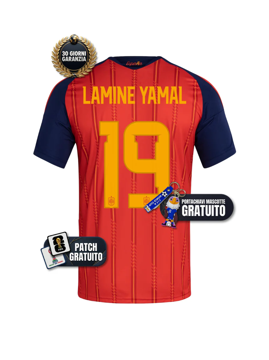 #19 YAMAL Maglia Home 2026