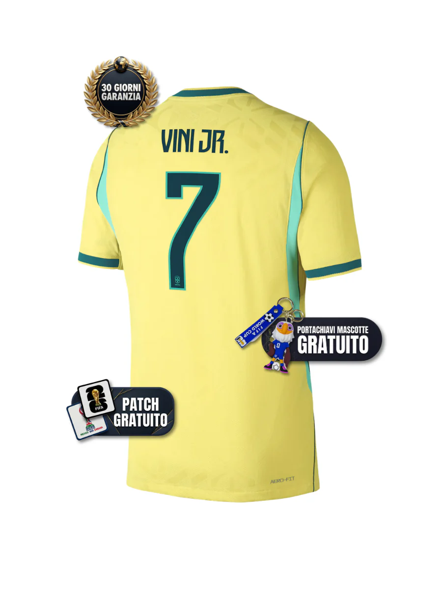 #7 VINI JR. Maglia Home 2026