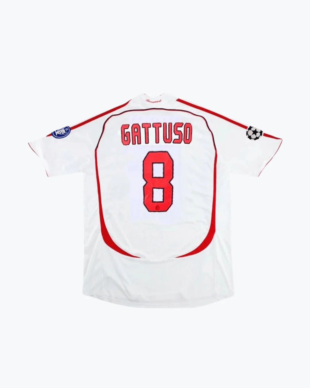 #8 Gattuso Maglia Retro ACM Away 2007/08 - UCL Finale