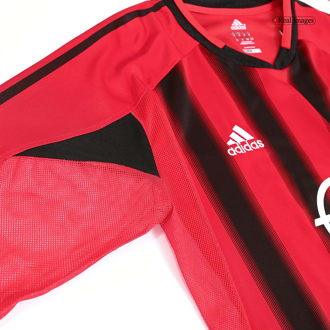 Maglia Retro ACM Home Manica Lunga 2004/05 - Image 9