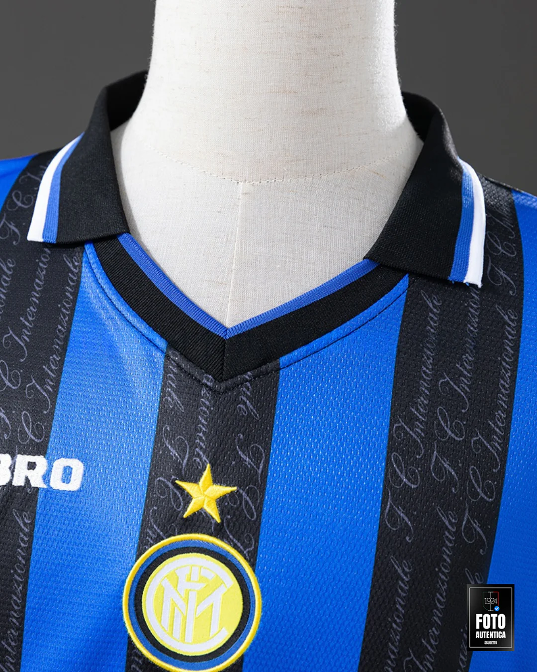 Maglia Retro Home Manica Lunga 97/98 - Image 7
